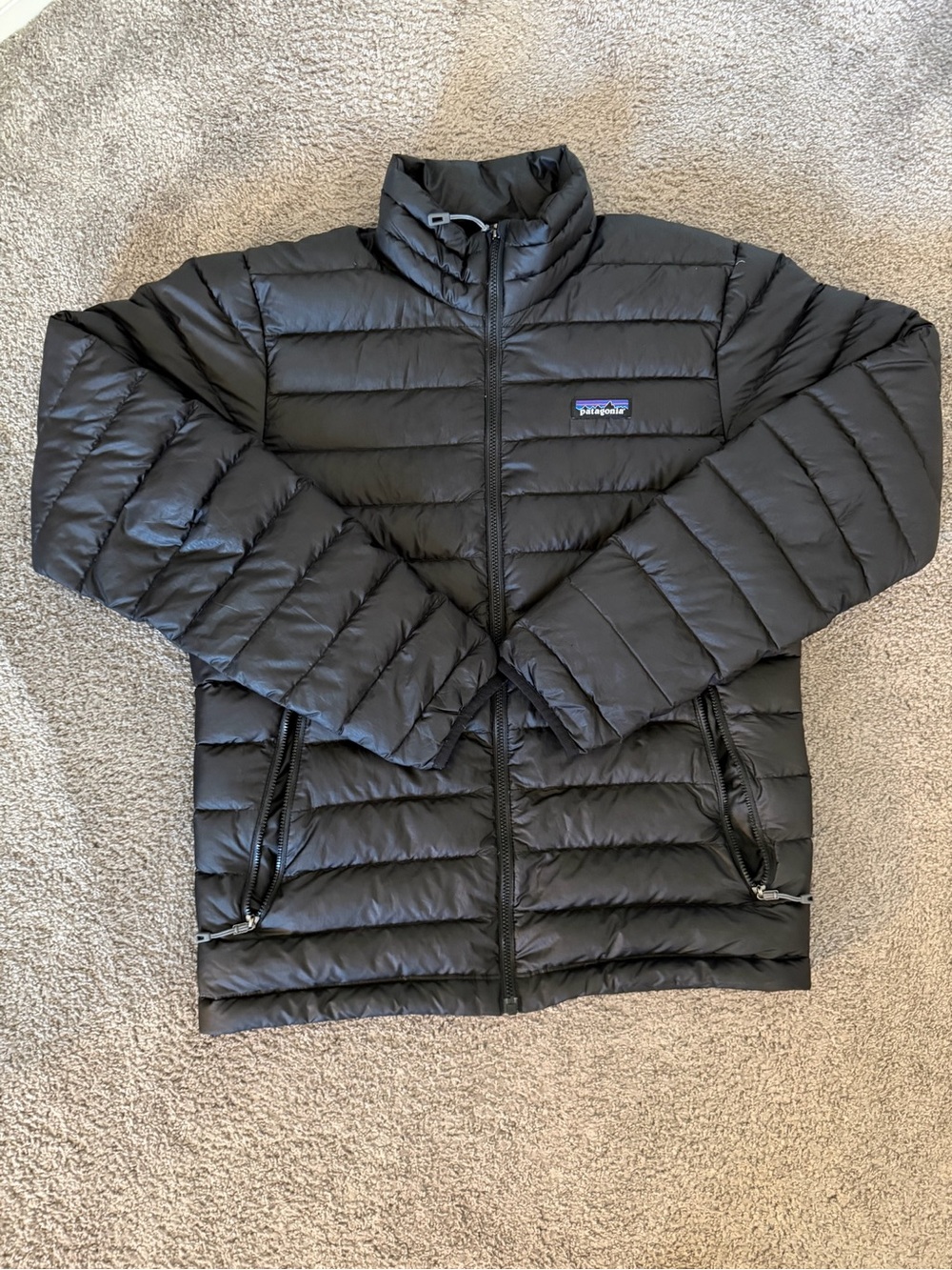 Patagonia Men’s Down Puffer Jacket - Black - Size S